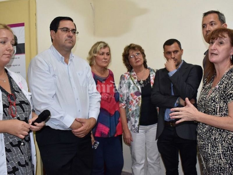 Reconquista: se inauguró el área de mamografía del hospital central
