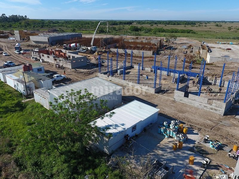 Avances en la construcción del acueducto Reconquista