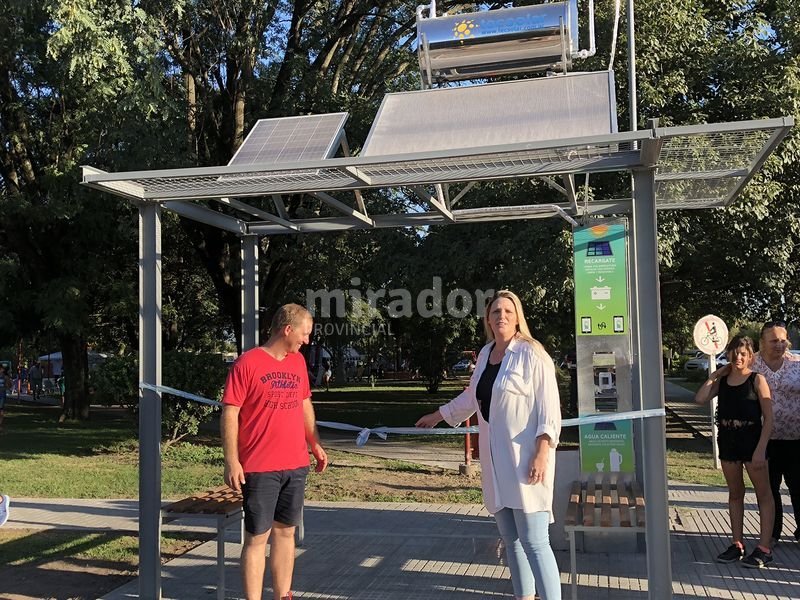 Se abrió una estación solar en Emilia