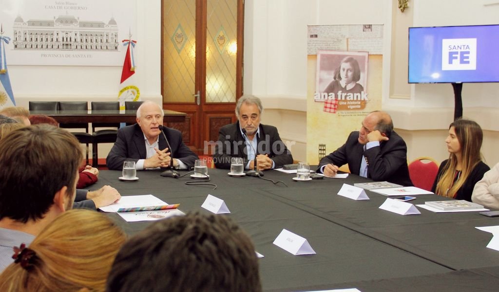 Se firmó un convenio con el Centro Ana Frank de Buenos Aires