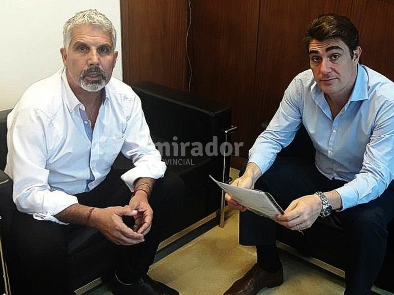 VC: Berti se reunió con el director de Vialidad Nacional