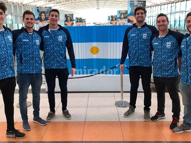 Waterpolistas rosarinos en los Juegos Odesur