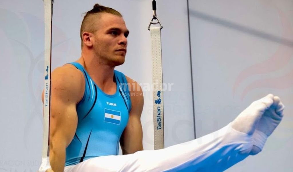 El balance del gimnasta Nicolás Córdoba