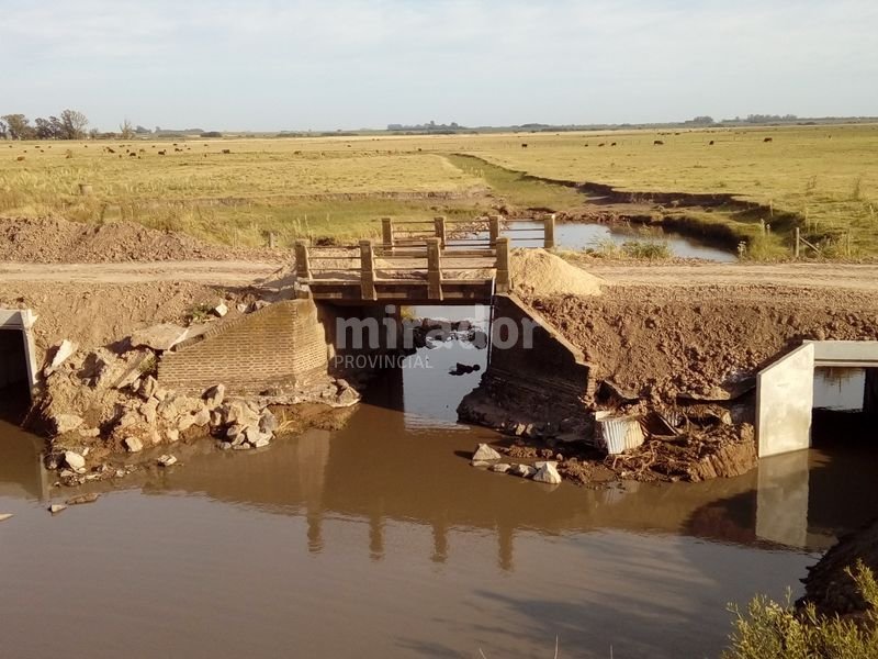 Se construyeron dos puentes en Cepeda