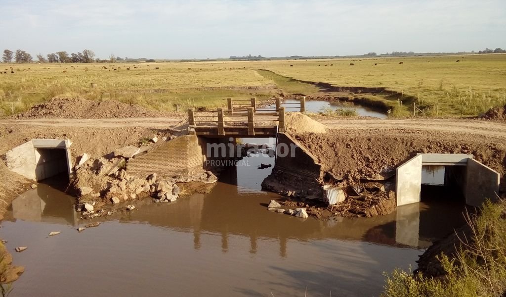 Se construyeron dos puentes en Cepeda