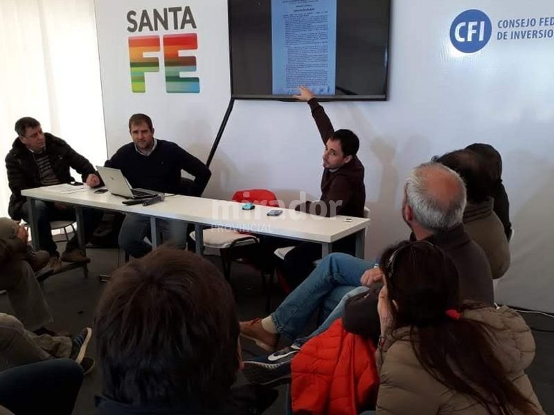 Encuentro sobre las obras en la cuenca del Carcarañá