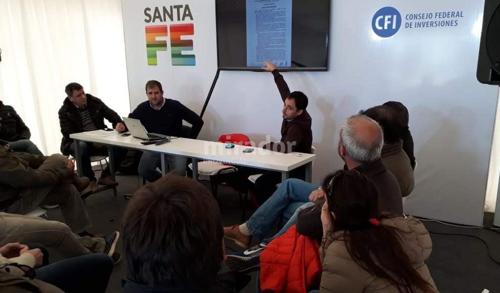 Encuentro sobre las obras en la cuenca del Carcarañá