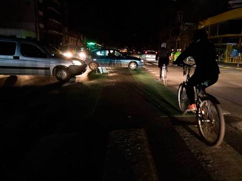 Rosario se quedó media hora a oscuras