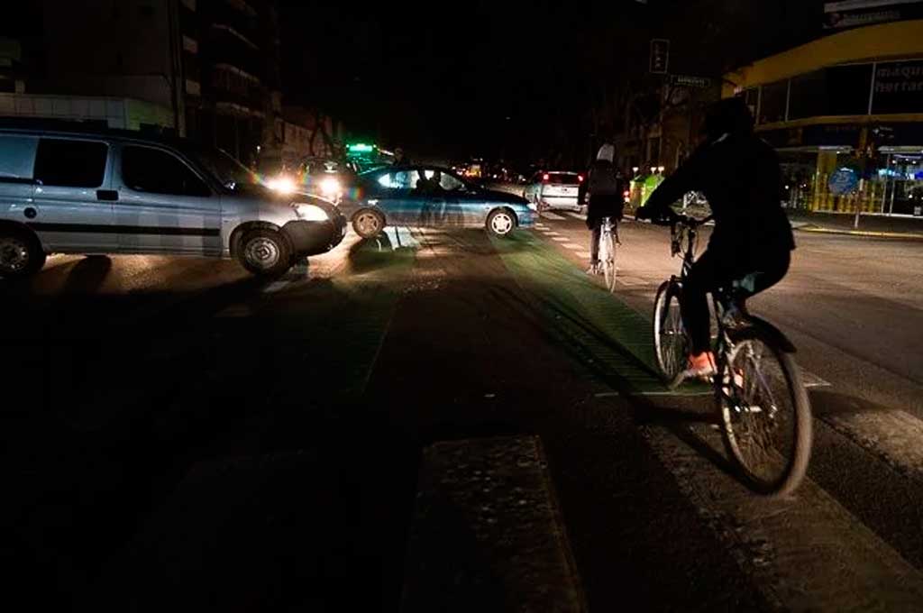 Rosario se quedó media hora a oscuras