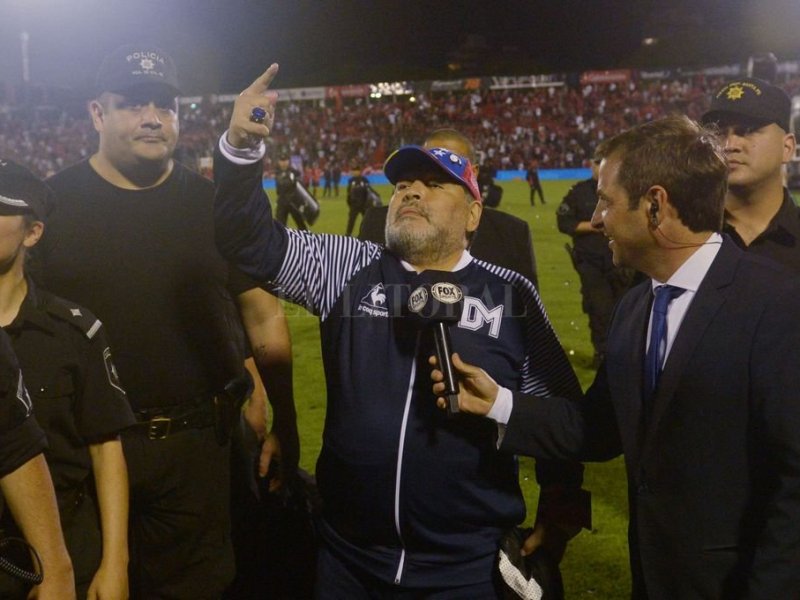 Maradona consideró que Gimnasia «ganó un partido que mereció, ante un grande como Newell’s»