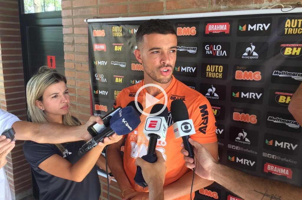 Atlético Mineiro se prepara en el predio de Newells