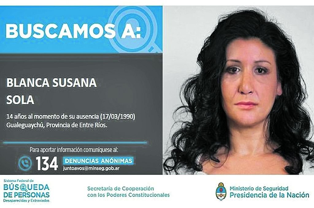 Blanca Susana Sola: a 30 años de su desaparición
