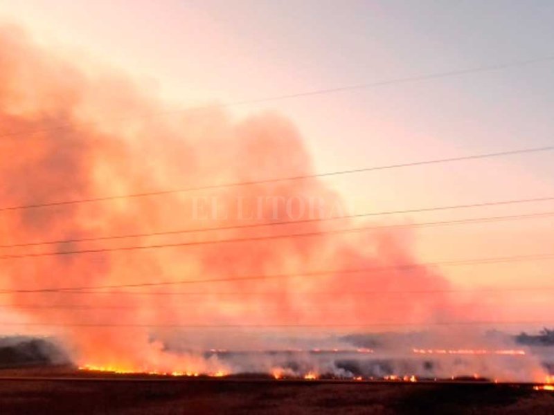 Tras los incendios, volvieron los brigadistas frente a Rosario