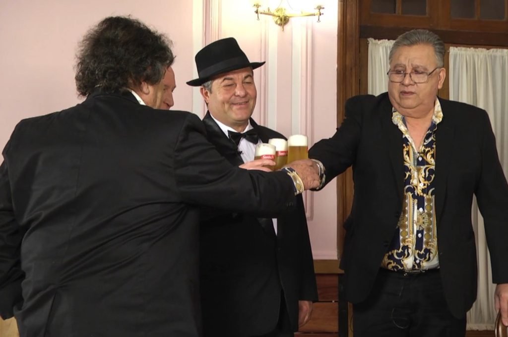 Los Palmeras brindaron con un liso Santa Fe en un show por streaming