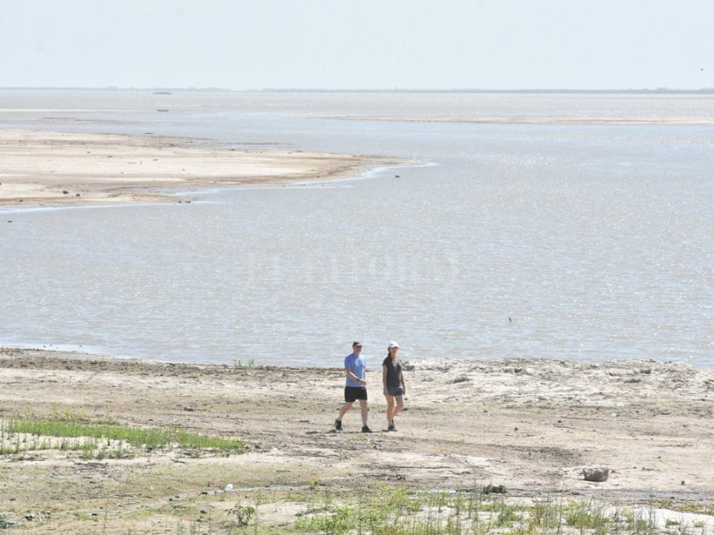 El Río Paraná quedó al borde de la altura más baja de los últimos años