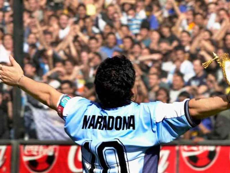 10 fotos memorables de Diego Maradona