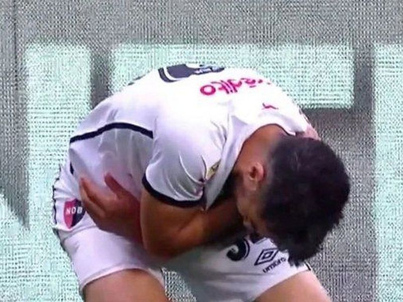 Mala noticia para Newell’s: Scocco se fracturó la clavícula izquierda