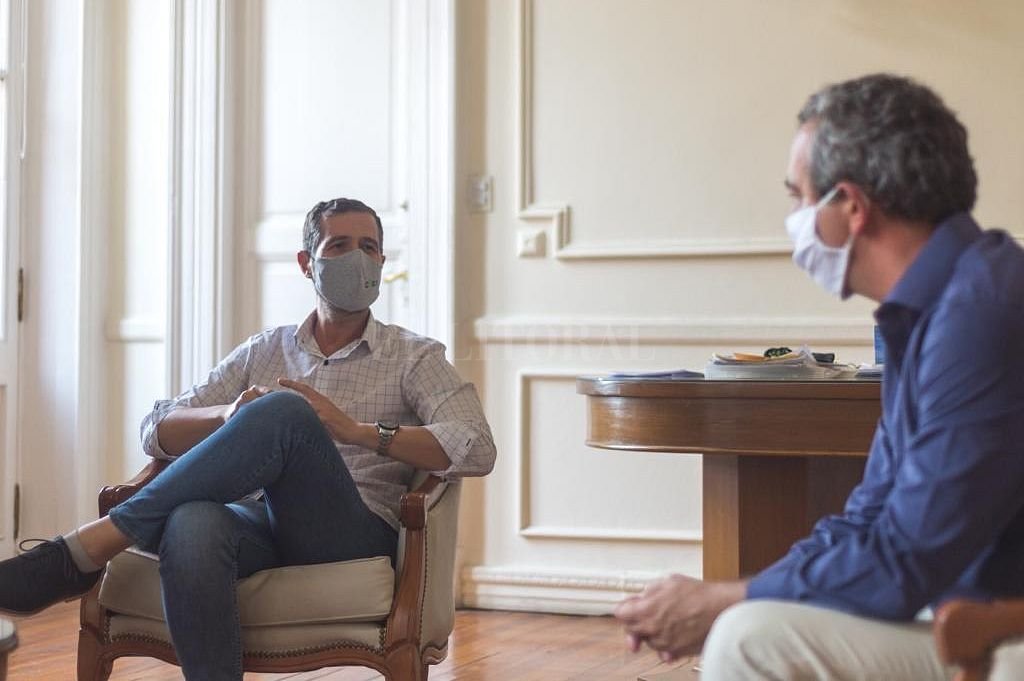 Javkin y Ponce de León en un encuentro que fortalece al espacio CREO