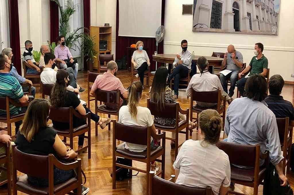 Las Colonias: una vez más, Pirola compartió lo actuado desde el Comité de Emergencia Departamental