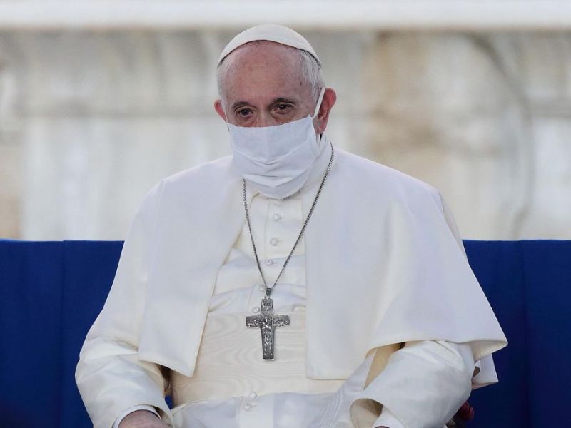 El papa Francisco fue hisopado y dio negativo en coronavirus