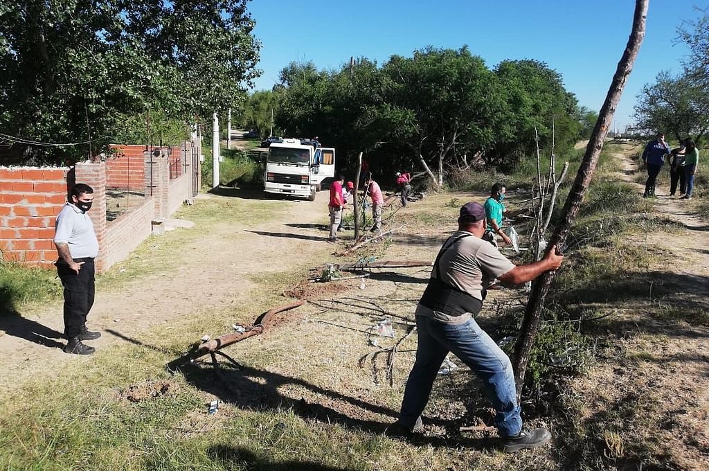 Alto Verde: el municipio desactivó la usurpación de media manzana