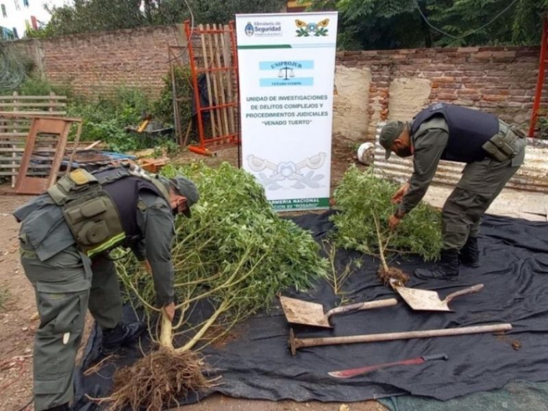 Mujer y sus hijos detenidos por vender drogas en el sur santafesino