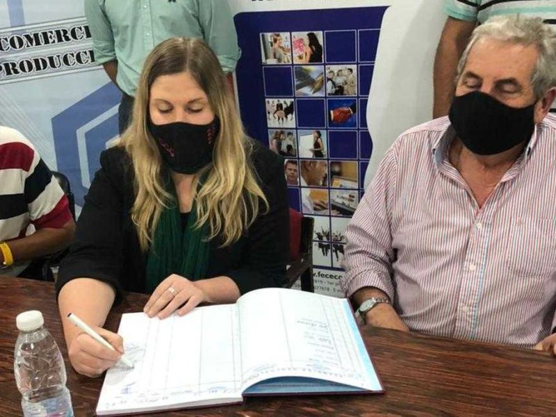 El Centro Comercial de Sunchales elige a su primera mujer como Presidente