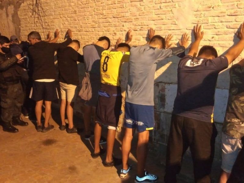 100 detenidos tras los festejos de Central por ganar el clásico de Rosario