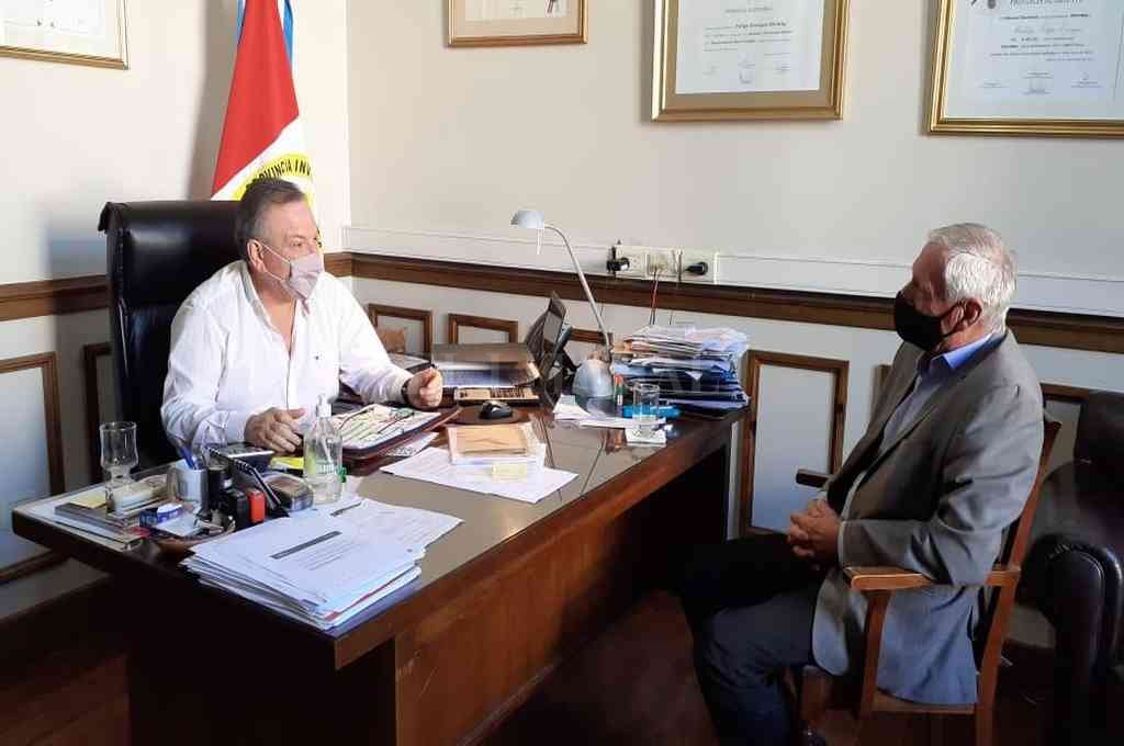 Michlig y Boscarol repasaron las gestiones ante el gobierno provincial