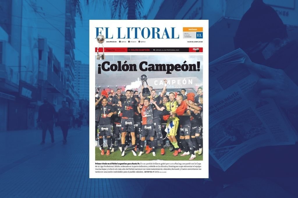 ¡Atención sabaleros! Todavía podes conseguir tu edición Colón Campeón de El Litoral