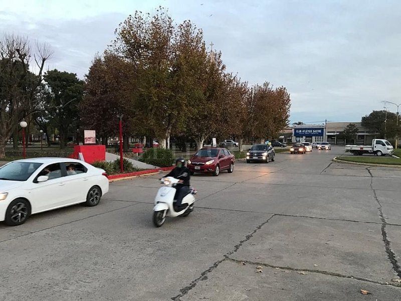 El departamento San Martín marchó y alzó la voz por el regreso a las aulas