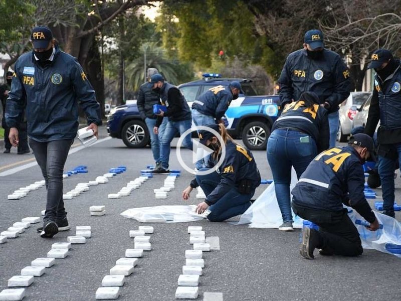 Incautaron casi 400 kilos de cocaína de máxima pureza en Villa Gobernador Gálvez