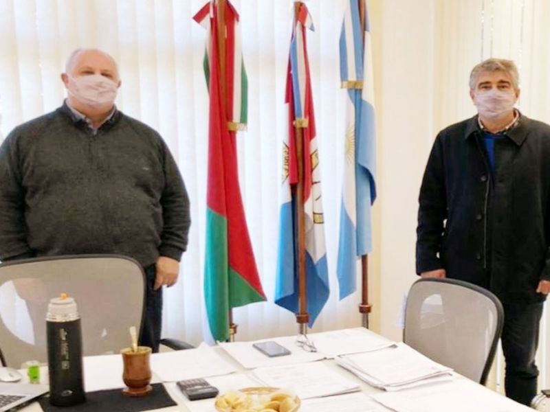 El diputado Fabián Bastía visitó el departamento San Javier