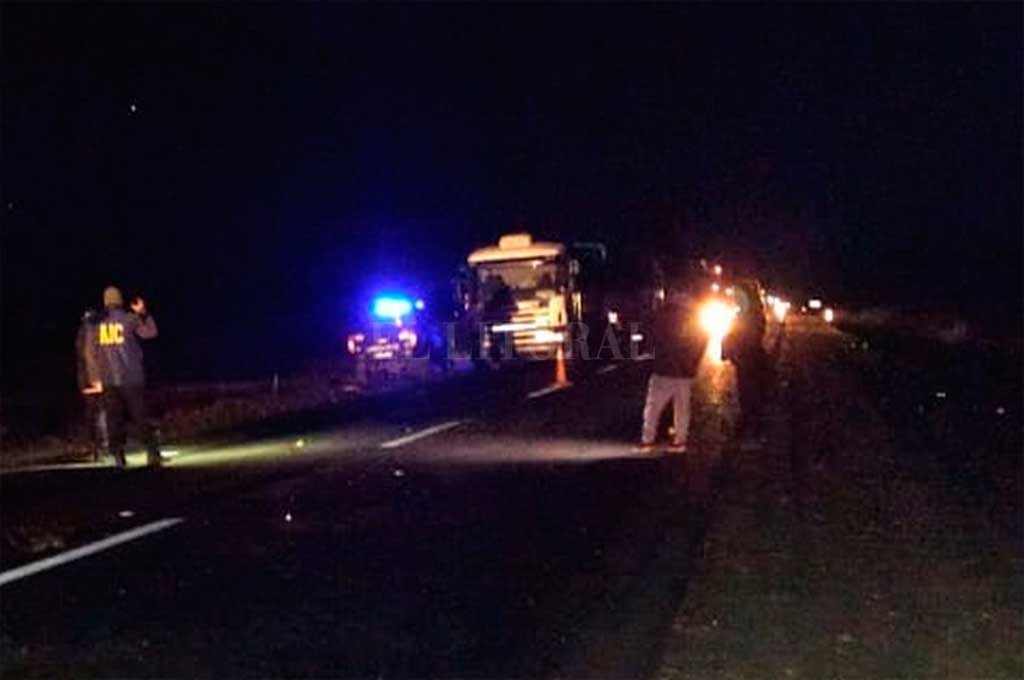 Trágico siniestro vial  en Reconquista