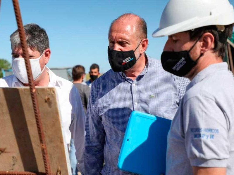 Calvo celebró la ejecución de obras del gobierno provincial en Ramona y Tacural