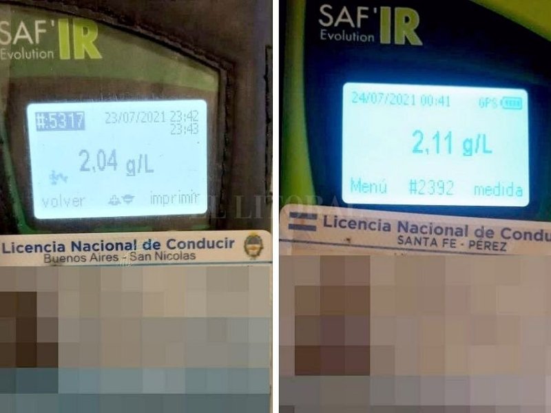 Un camionero se tomó todo: midió 2,04 en la alcoholemia