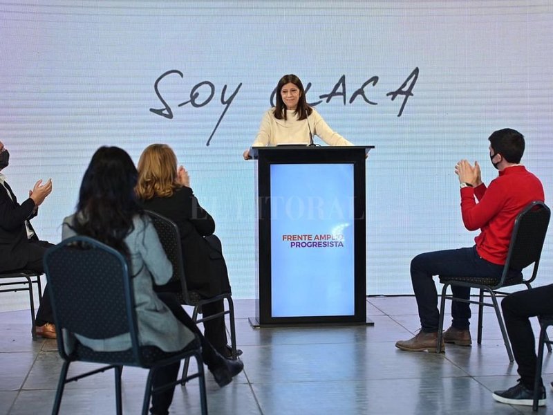 Clara García: «En Santa Fe, el proyecto de desarrollo con inclusión, lleva el nombre del Frente Progresista»