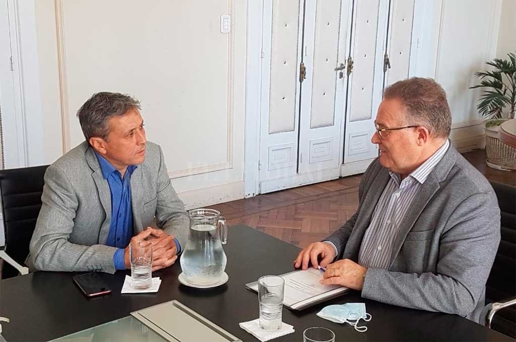 Seguridad: Silvio González se reunió con el ministro Jorge Lagna