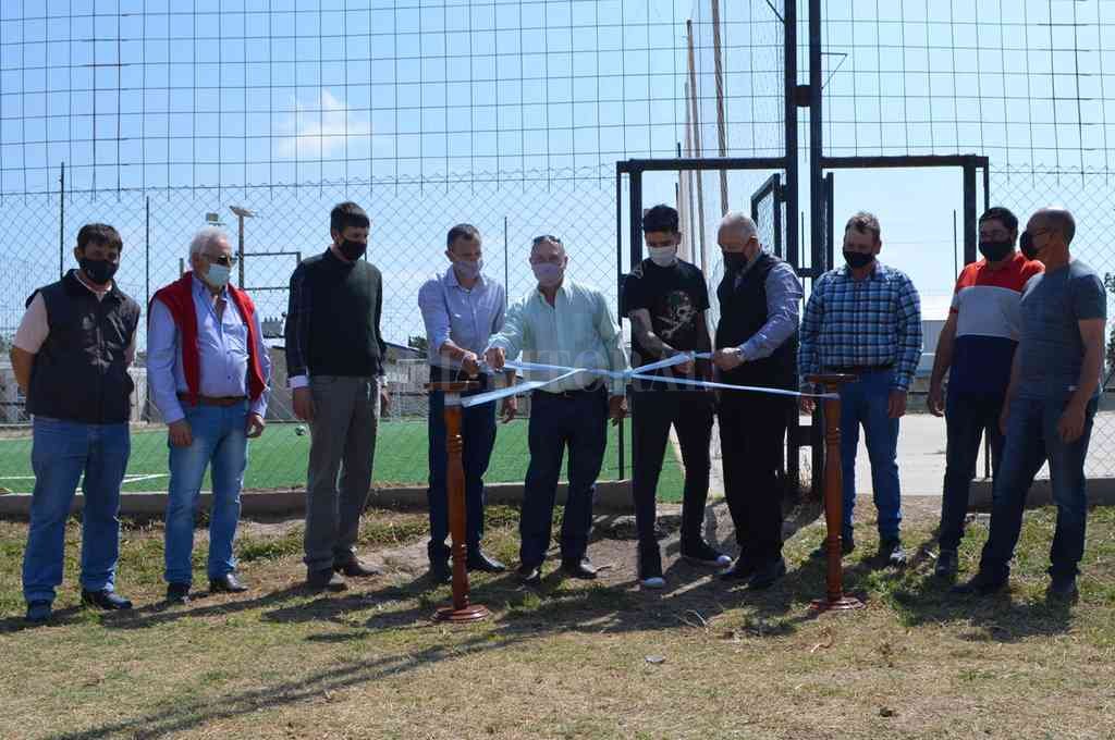 Habilitan obras para la cultura y el deporte en Colonia Bicha