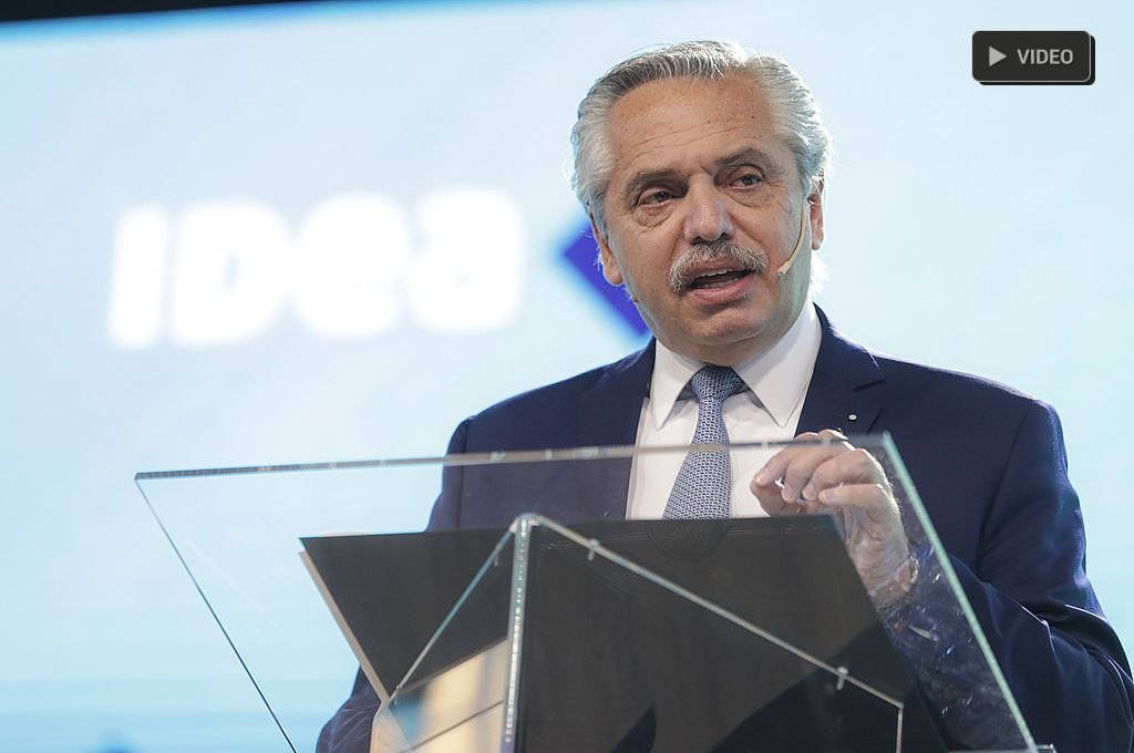 Alberto Fernández habló en Idea de cambiar planes sociales por trabajo