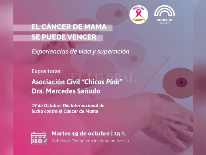 «El cáncer de mama se puede vencer»: participá del conversatorio