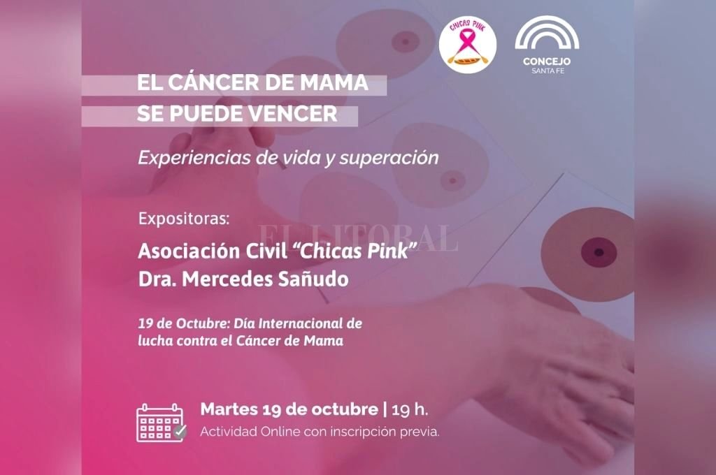 «El cáncer de mama se puede vencer»: participá del conversatorio