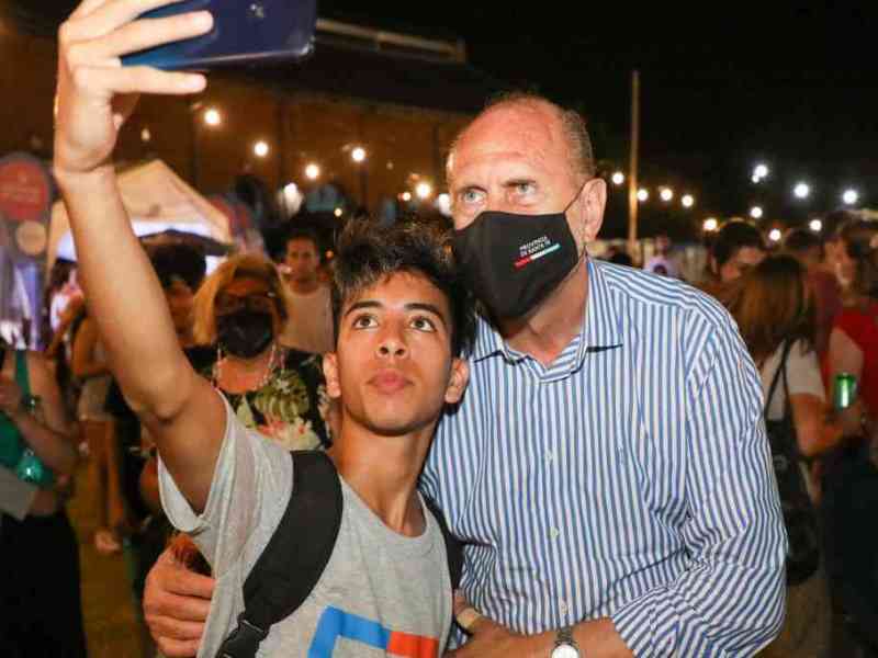 Perotti participó del festival «Santa Fe Joven» en la ciudad capital
