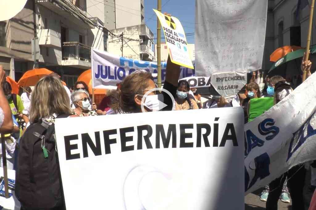 Enfermeros santafesinos exigen que la profesión sea declarada de «alto riesgo»