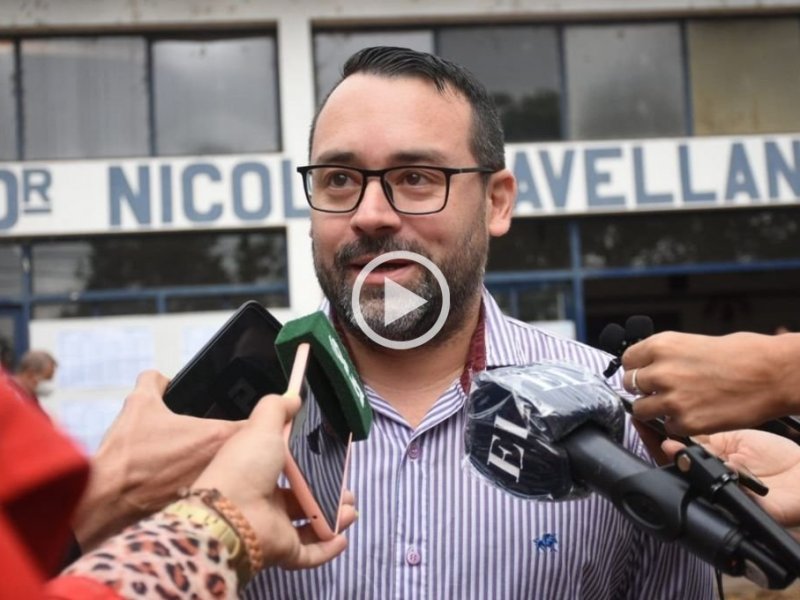 Votó Maximiliano Puigpinos: «Hemos hecho nuestra parte ahora depende de la ciudadanía»