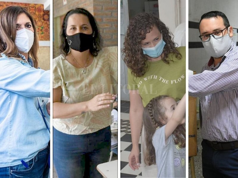 Los candidatos al Concejo de Santa Fe celebraron la democracia con sus votos