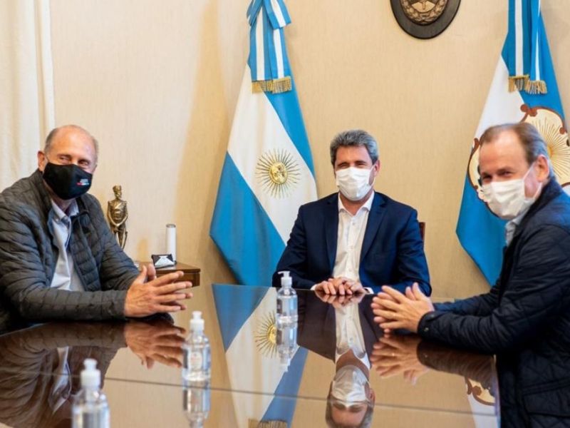 Omar Perotti se reunió con gobernadores