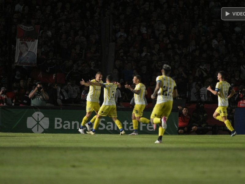 Rosario Central goleó a Colón en Santa Fe
