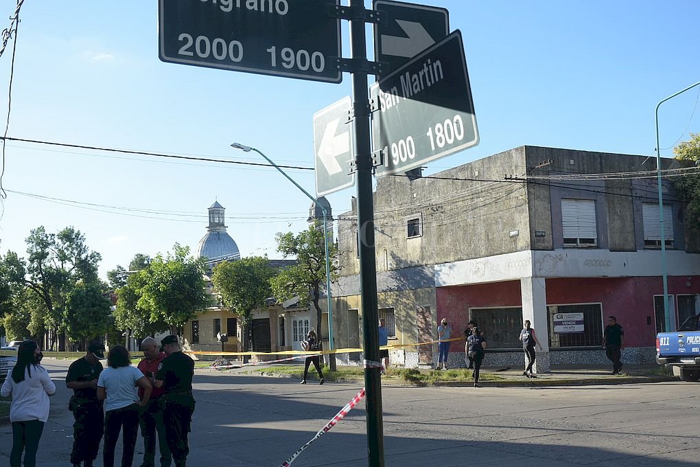 Video: asalto y muertes en una distribuidora céntrica de Santo Tomé