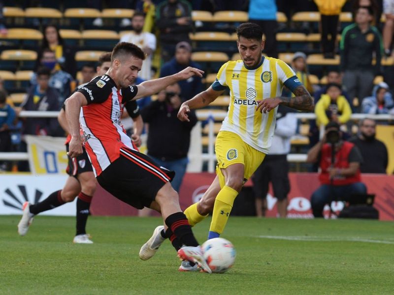 River estrenó el título con un empate en Rosario ante Central